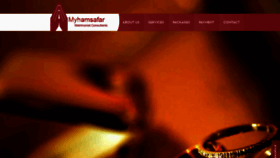 What Myhamsafar.in website looked like in 2021 (3 years ago)