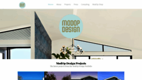 What Modopdesign.com website looked like in 2021 (2 years ago)