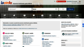 What Merida.locanto.com.ve website looked like in 2021 (2 years ago)