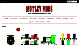 What Motleymods.com website looked like in 2021 (2 years ago)