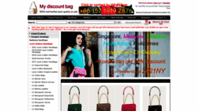 What Mydiscountbags.cn website looked like in 2021 (2 years ago)