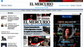 What Mercurioantofagasta.cl website looked like in 2021 (3 years ago)