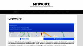 What Mcdvoice.page website looked like in 2021 (2 years ago)