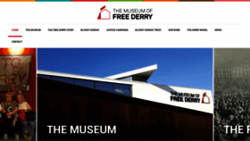 What Museumoffreederry.org website looked like in 2021 (2 years ago)