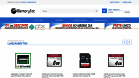 What Memorytec.com.br website looked like in 2021 (2 years ago)