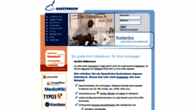 What My-gaestebuch.de website looked like in 2021 (3 years ago)