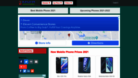 What Mobilewithprices.com website looked like in 2021 (2 years ago)