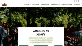 What Momsorganicmarket.com website looked like in 2021 (2 years ago)