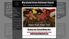What Mdarmyguard.com website looked like in 2021 (3 years ago)