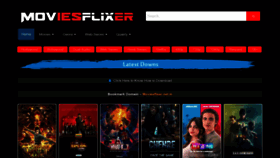 What Moviesflixer.live website looked like in 2021 (2 years ago)