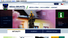 What Mubruntal.cz website looked like in 2021 (2 years ago)