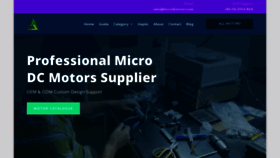 What Microdcmotors.com website looked like in 2021 (2 years ago)