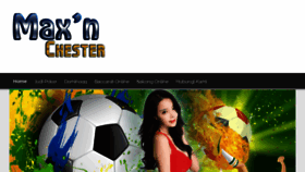 What Maxnchester.com website looked like in 2021 (2 years ago)