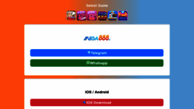 What Mega888ku.com website looked like in 2021 (2 years ago)