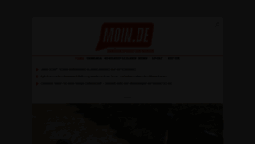 What Moin.de website looked like in 2021 (2 years ago)