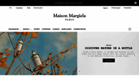 What Maisonmargiela-fragrances.us website looked like in 2021 (2 years ago)