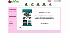 What Myteleflora.com website looked like in 2021 (2 years ago)