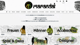 What Marandai.de website looked like in 2021 (2 years ago)