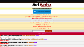 What Mp4moviez.in website looked like in 2021 (2 years ago)