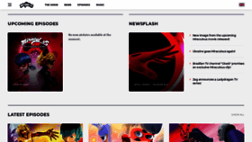 What Miraculoushub.tv website looked like in 2021 (2 years ago)