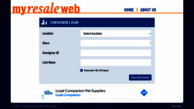 What Myresaleweb.com website looked like in 2021 (2 years ago)