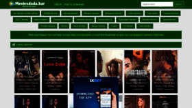 What Moviesdada.bar website looked like in 2021 (2 years ago)
