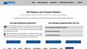 What Marketingstrategiesltd.com website looked like in 2021 (2 years ago)