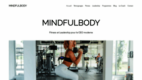 What Mindfulbodyparis.com website looked like in 2021 (2 years ago)
