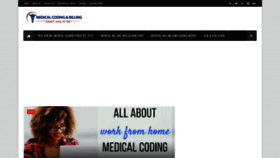 What Medicalbillingtips.com website looked like in 2021 (2 years ago)