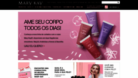 What Marykay.com.br website looked like in 2021 (2 years ago)
