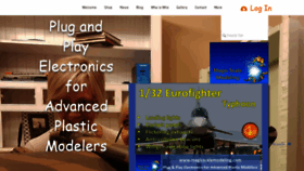 What Magicscalemodeling.com website looked like in 2021 (2 years ago)