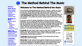 What Method-behind-the-music.com website looked like in 2021 (2 years ago)