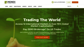 What Monexsecurities.com.au website looked like in 2021 (2 years ago)