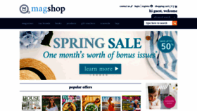 What Magshop.com.au website looked like in 2021 (2 years ago)