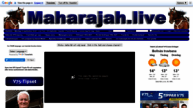 What Maharajah.live website looked like in 2021 (2 years ago)