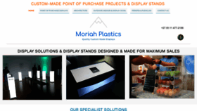 What Moriahplastics.co.za website looked like in 2021 (2 years ago)