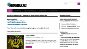 What Meganebuk.net website looked like in 2021 (2 years ago)