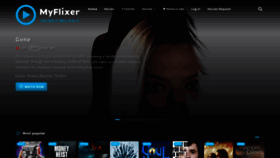 What Myflixer.bz website looked like in 2021 (4 years ago)