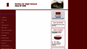 What Moline1958.com website looked like in 2021 (2 years ago)