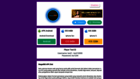 What Meqa888.app website looked like in 2021 (2 years ago)