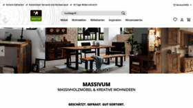 What Massivum.de website looked like in 2021 (2 years ago)