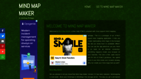 What Mindmapmaker.org website looked like in 2021 (2 years ago)