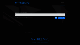 What Myfreemp3.to website looked like in 2021 (2 years ago)