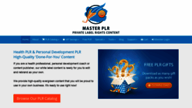 What Masterplr.com website looked like in 2021 (2 years ago)