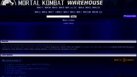 What Mortalkombatwarehouse.com website looked like in 2021 (2 years ago)