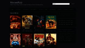 What Moviesrulz.net website looked like in 2021 (2 years ago)