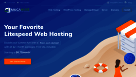 What Mucahost.com website looked like in 2021 (2 years ago)