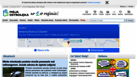 What Moja-ostroleka.pl website looked like in 2021 (3 years ago)