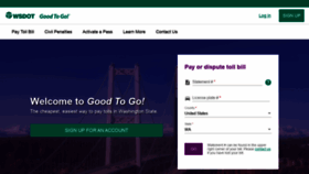 What Mygoodtogo.com website looked like in 2021 (2 years ago)