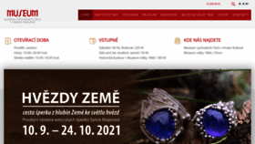 What Muzeumhk.cz website looked like in 2021 (2 years ago)